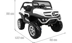 Elektromobilis bērniem Mercedes-Benz Unimog