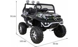 Elektromobilis Mercedes-Benz Unimog, kamuflāžas