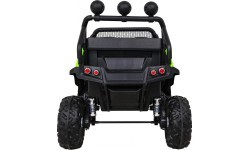 Bērnu elektromobilis Mercedes-Benz Unimog, zaļš