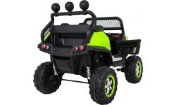 Bērnu elektromobilis Mercedes-Benz Unimog, zaļš