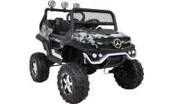 Elektromobilis Mercedes-Benz Unimog, kamuflāžas