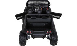 Mercedes-Benz Unimog elektromobilis, melns