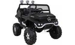 Vehicle Mercedes BENZ UNIMOG Black