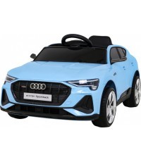 Elektromobilis Audi E-Tron Sportback, zils