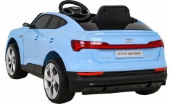 Электромобиль Audi E-Tron Sportback, синий