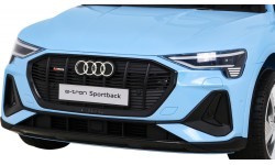 Электромобиль Audi E-Tron Sportback, синий
