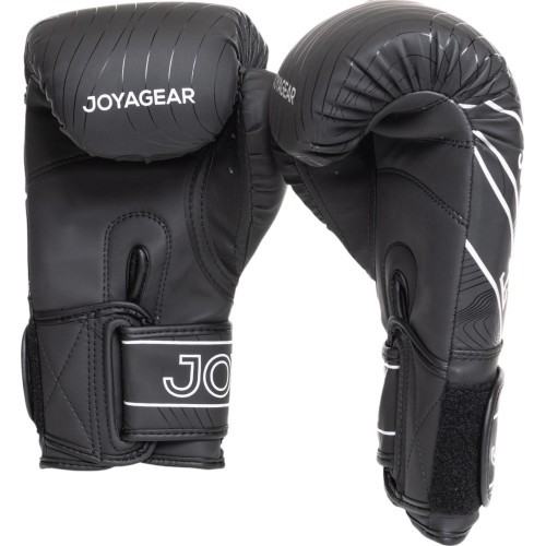 Перчатки для кикбоксинга Joya Essential черно-белые