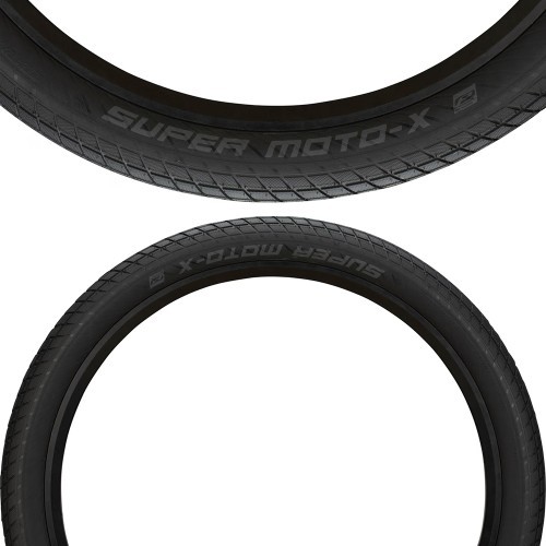 Покрышка Schwalbe Super Moto-X 27.5 x 2.40" (62-584), чёрная