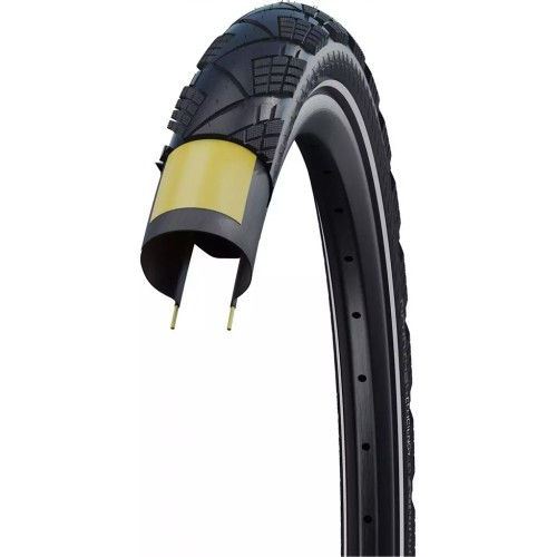 Покрышка Schwalbe Marathon Efficiency Reflex 28 x 2.00" (50-622), складная, Reflex (чёрная)