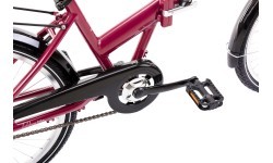 Romet Jubilat 2025 bicycle, maroon