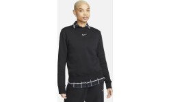 Nike sieviešu džemperis W NSW Phnx Fleece OS Crew Black DQ5751 010
