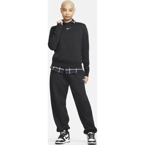 Nike sieviešu džemperis W NSW Phnx Fleece OS Crew Black DQ5751 010