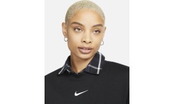 Nike Sweatshirt Women's W NSW Phnx Fleece OS Crew Black DQ5751 010