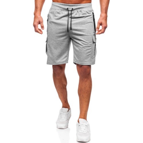 J.Style vīriešu šorti, pelēki 8K1503-2