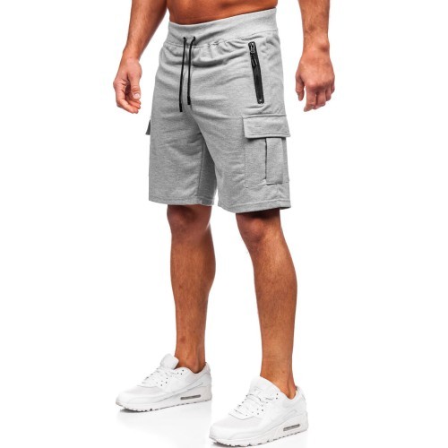 J.Style vīriešu šorti, pelēki 8K1503-2