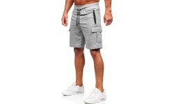 J.Style vīriešu šorti, pelēki 8K1503-2