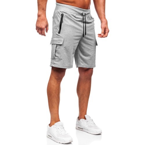 J.Style vīriešu šorti, pelēki 8K1503-2