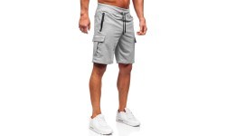 J.Style Men's Shorts Grey 8K1503-2