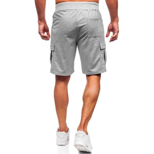 J.Style vīriešu šorti, pelēki 8K1503-2