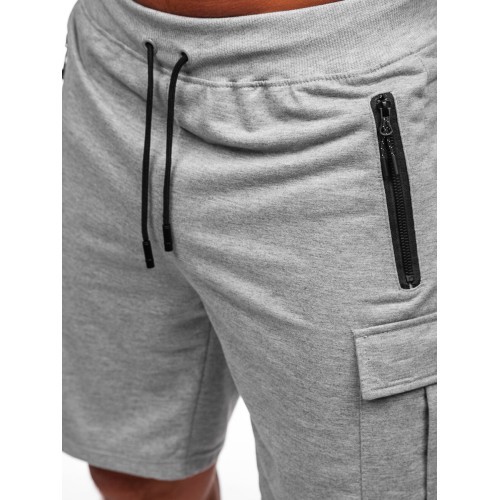 J.Style Men's Shorts Grey 8K1503-2
