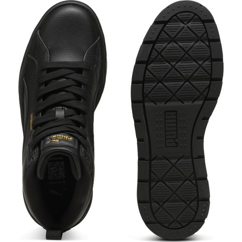 Женские кроссовки Puma Karmen II Mid, чёрные 397459 02