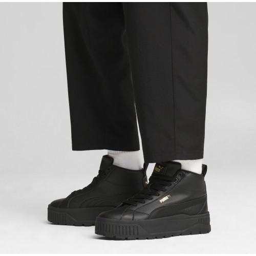 Женские кроссовки Puma Karmen II Mid, чёрные 397459 02