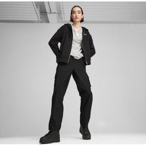 Женские кроссовки Puma Karmen II Mid, чёрные 397459 02