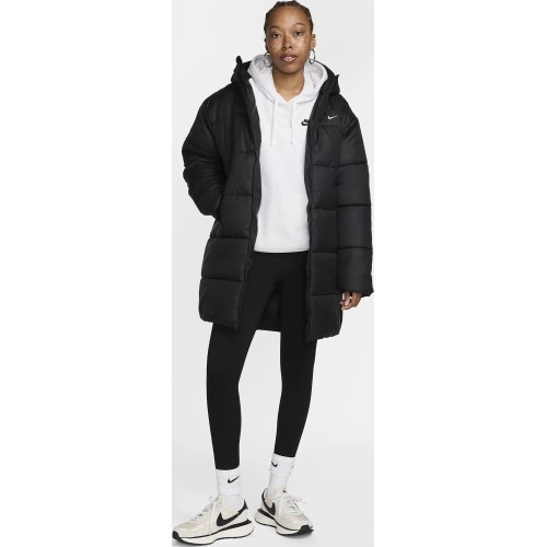 Nike sieviešu jaka W NSW TF SNFL NK Classic Parka, melna, FZ5903 010