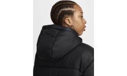 Женская куртка Nike W NSW TF SNFL NK Classic Parka, чёрная, FZ5903 010