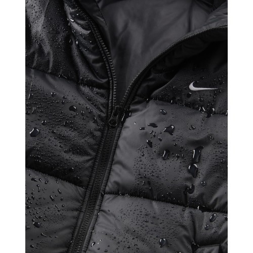 Женская куртка Nike W NSW TF SNFL NK Classic Parka, чёрная, FZ5903 010