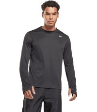 Reebok Train LS Tech Tee Men's T-Shirt Black 100065576