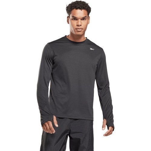 Reebok Train LS Tech Tee Men's T-Shirt Black 100065576
