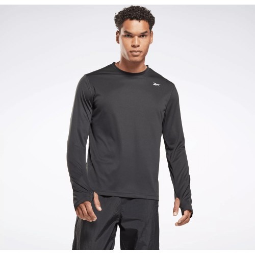 Reebok Train LS Tech Tee Men's T-Shirt Black 100065576