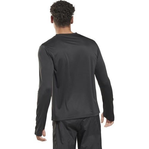 Reebok Train LS Tech Tee vīriešu krekls, melns 100065576