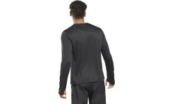 Reebok Train LS Tech Tee vīriešu krekls, melns 100065576