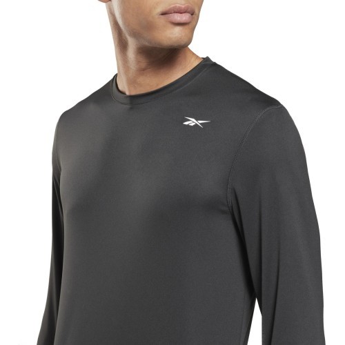 Reebok Train LS Tech Tee vīriešu krekls, melns 100065576