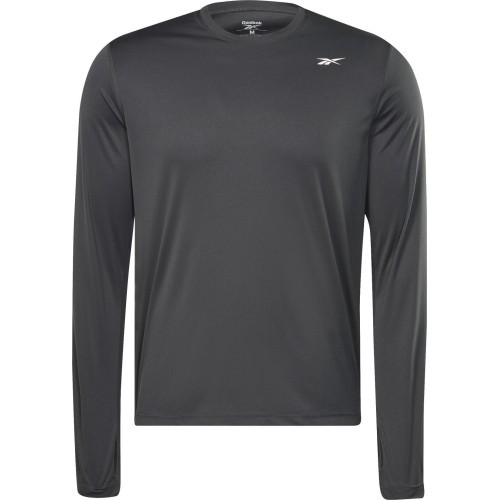Мужская футболка Reebok Train LS Tech Tee чёрная 100065576
