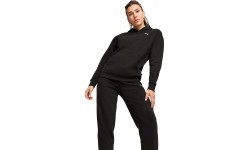 Puma Loungewear Tracks FL sieviešu sporta tērps, melns 683091 01