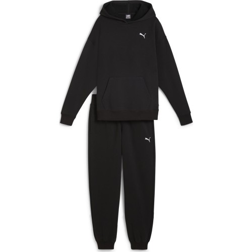 Puma Loungewear Tracks FL sieviešu sporta tērps, melns 683091 01