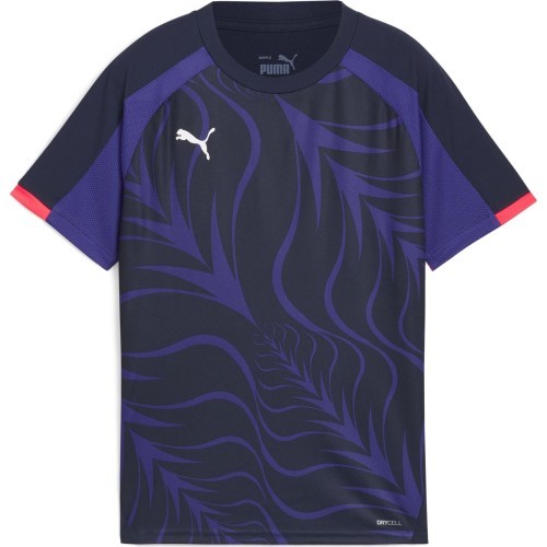 Puma IndividualLiga Junior Football Jersey Black Purple 659525 01