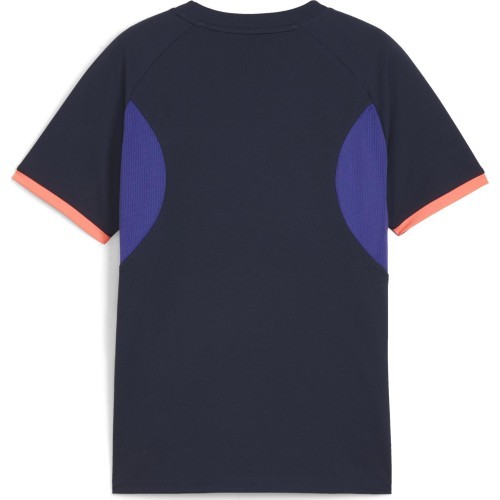 Puma IndividualLiga futbola krekls pusaudžiem, melns/violets, 659525 01