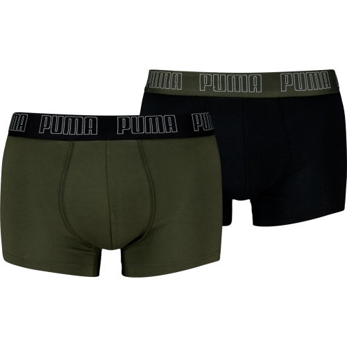 Мужское нижнее бельё Puma Everyday хаки чёрное 938321 08