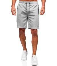 J.Style Men's Shorts Grey 17K533-2