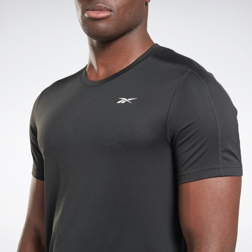 Reebok vīriešu T-krekls SS Tech Tee Black 100057839