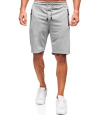 J.Style Men's Shorts Grey 8K1500-2