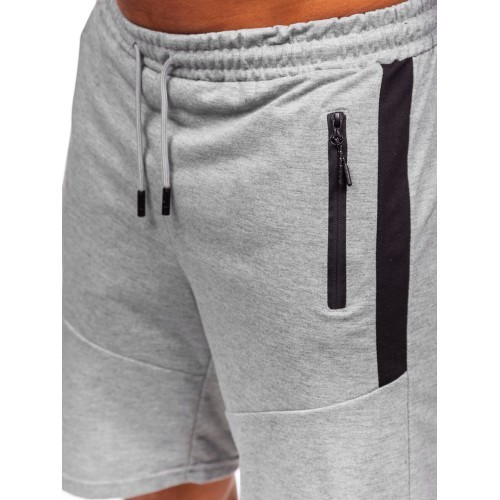 J.Style Men's Shorts Grey 8K1500-2