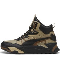 Мужская обувь Puma Trinity Mid Hybrid, чёрно-коричневая 393985 09