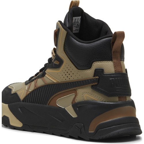 Puma Trinity Mid Hybrid vīriešu apavi, melni brūni 393985 09