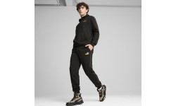 Puma Trinity Mid Hybrid Men's Shoes Black Brown 393985 09