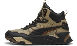 Puma Trinity Mid Hybrid Men's Shoes Black Brown 393985 09